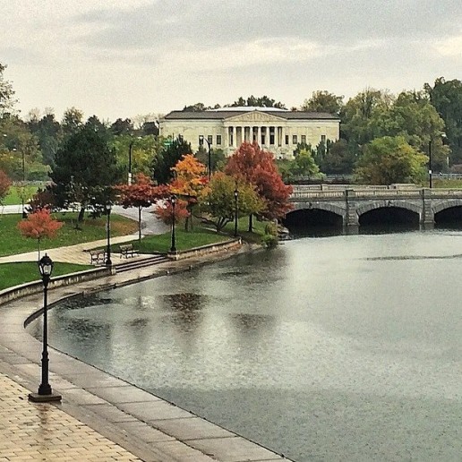 Hoyt Lake at Delaware Park