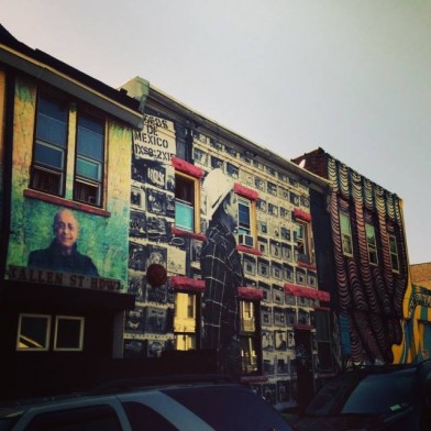 Allen Town mural