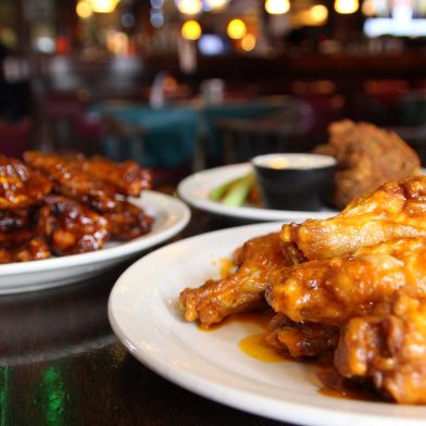 Buffalo wings at Glen Park Tavern