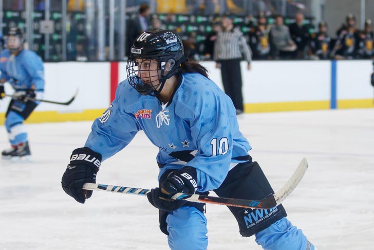 Buffalo Beauts defender Sarah Casorso (10)