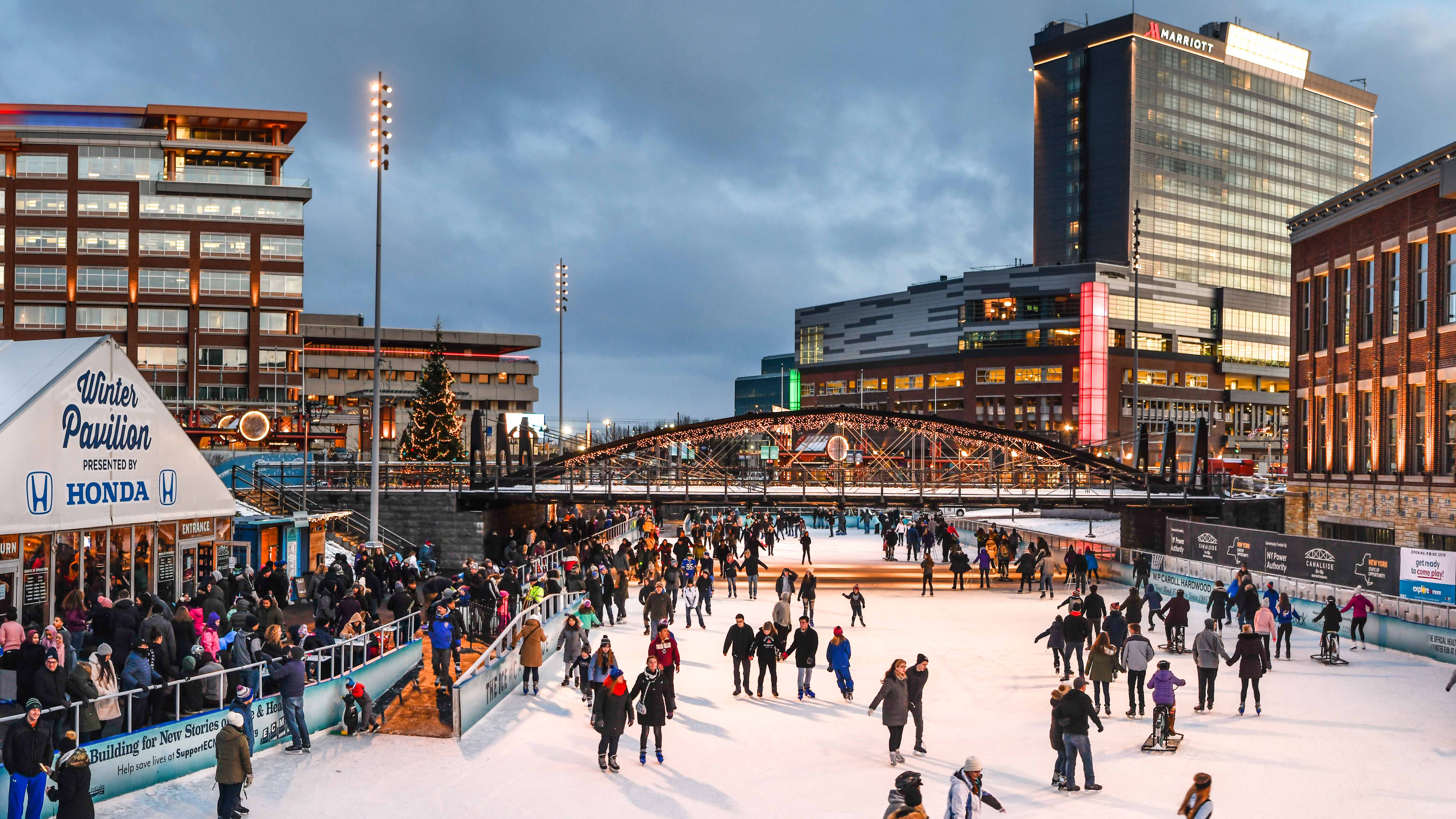 Ice at Canalside