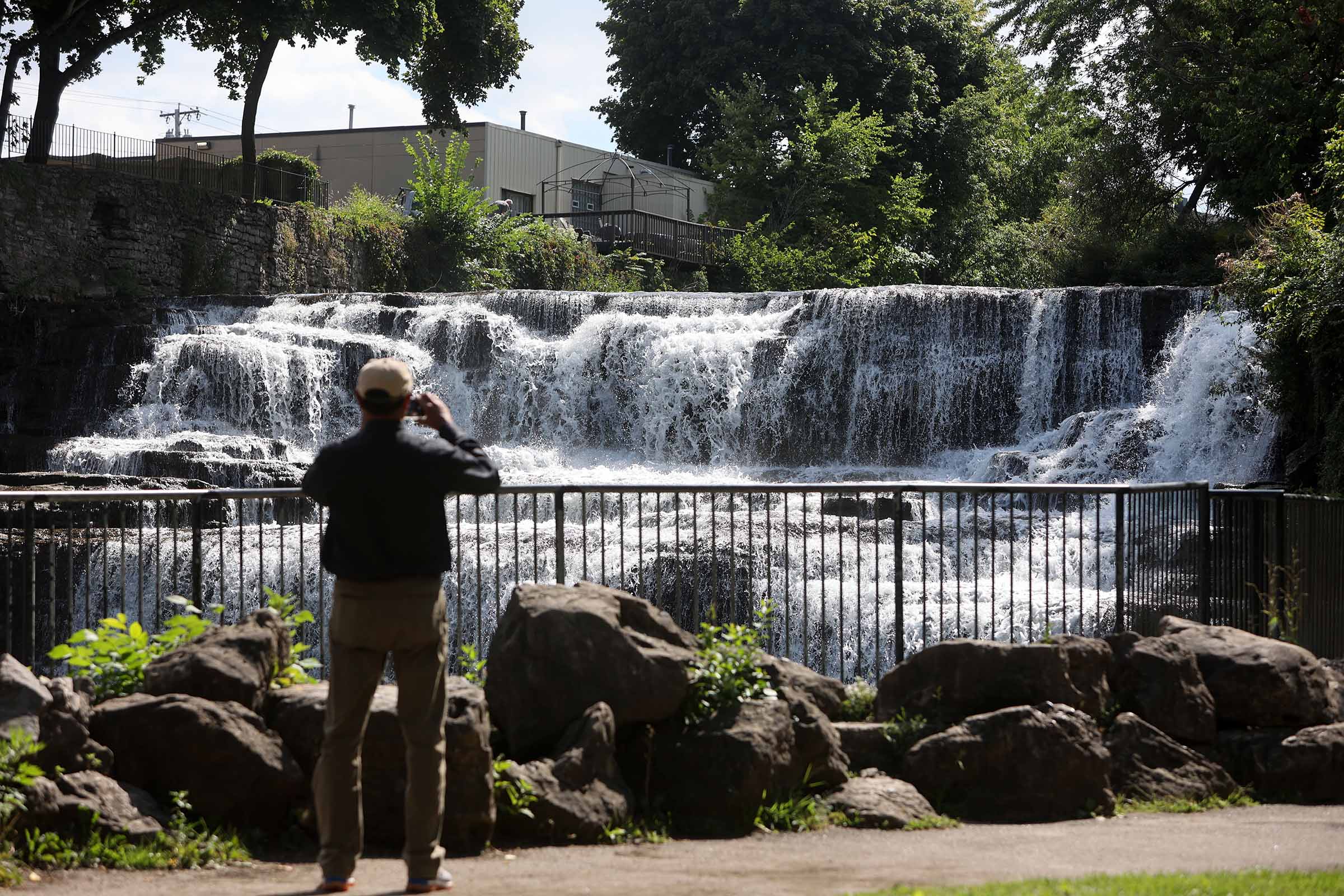 The falls in Glen Park / Photo by Mark Mulville