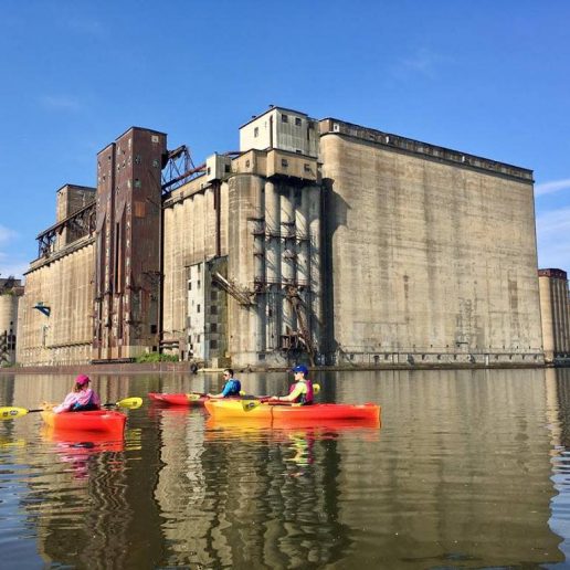 Elevator alley kayak